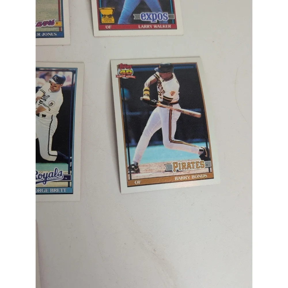 Mixed Lot Of 17 Gradable Baseball Cards 1991 Topps Superstars Nolan Ryan & More!